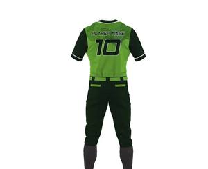 Uniforme de Béisbol y Sóftbol para Hombre, Antibacteriano, de Secado Rápido, Transpirable, Ropa Deportiva Duradera de Poliéster/Spandex - Product Image 3