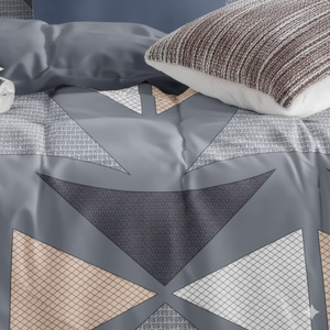 Juego de Sábanas de Microfibra ComfortWeave Stripe para Hotel y Hospital, Tamaño King, 4 Piezas, Sábana Ajustable y Sábana Plana - Product Image 2
