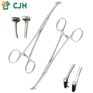 CJH Tang hemostatik, instrumen bedah hewan, penjepit kulit kepala antikarat - Product Image 5
