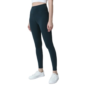 Pantalones de Yoga de Cintura Alta de Nailon ODM 2025, Transpirables, para Gimnasio, Entrenamiento, Leggings Ajustados con Efecto Push-Up, Talla Única, Talla XL, con Bolsillos - Product Image 2