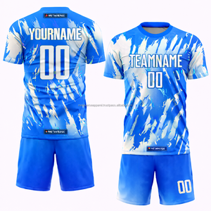 Conjunto de Uniforme de Fútbol Profesional, Transpirable, que Absorbe la Humedad, Color Personalizado, Fabricante OEM ODM, Pantalones Cortos Unisex de Secado Rápido - Product Image 5