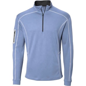 Sweat à capuche zippé 1/4 de luxe haute performance pour homme, personnalisé avec logo, idéal pour le sport et le golf - Product Image 1