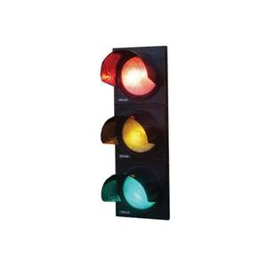 Transmisor de Señal LED de 200 mm para Automóviles, Luz Amarilla de 300 mm, 12 V, IP65, PC y Aluminio/Metal - Product Image 1