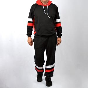 Ropa de invierno Chándal de manga larga con cremallera para hombres en entrenamiento Algodón/Poliéster Hombres Entrenamiento Nuevo chándal de moda 2025 - Product Image 4