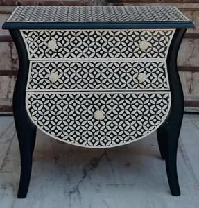 Export Quality Exclusive Handmade Bone Inlay Storage <b>Drawer</b> Unit Luxury Furniture for Bedroom & Living Room At Discounted Price - Product Image 4