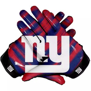 Top Manufacturer Supply! Eco-Friendly High Quality Customizable <b>Silicon</b> Non-Slip Adult Sizes Pro Rugby American Football Gloves - Product Image 3