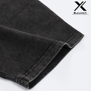 Unisex Acid <b>Washed</b> T-Shirts 220 GSM Cotton Quick Dry Hip Hop Printed Oversized Boxy Fit Cropped <b>for</b> <b>Men</b> and Women Wholesale - Product Image 6