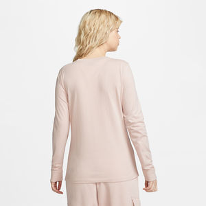 Camiseta de Manga Larga Personalizada para Mujer, de Alta Calidad, Cómoda, Ecológica, 100% Algodón, Antiarrugas, Protección de Felpa, Cuello Redondo - Product Image 3