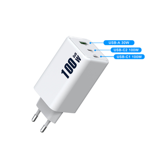<span class=keywords><strong>Cargador</strong></span> Rápido Gan de 100W, Tipo C, Universal para iPhone y Samsung, Adaptador Portátil para Teléfono Móvil, <span class=keywords><strong>Cargador</strong></span> de Pared PD PPS de Escritorio - Product Image 1