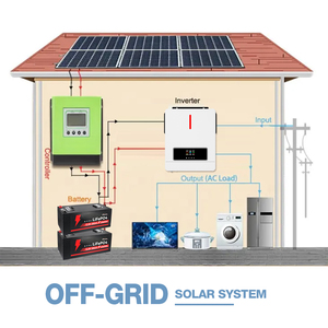 3KW 5KW 6KW 8KW tắt lưới điện năng lượng mặt trời hệ thống năng lượng lưu trữ nhà lai hệ thống năng lượng mặt trời Kit - Product Image 4