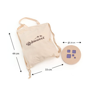 ROBINCOOL Jeu de stimulation Montessori, jouets éducatifs de tri, d'empilage et de superposition pour enfants, jeux Montessori en bois - Product Image 4