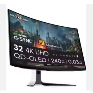 PRIX DE GROS ALIEN AW3225QF 4K QD-OLED Vision 240 Hz 0.03ms Moniteur de jeu - Product Image 1