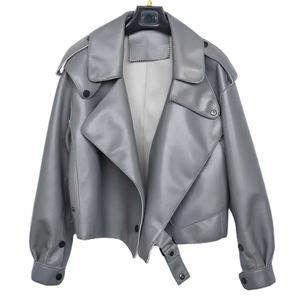 Chaquetas de cuero para mujer de Pakistán Chaquetas de cuero de moda para mujer de alta calidad Cuero de piel de oveja original Tamaño personalizado - Product Image 1