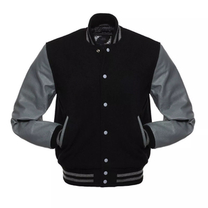 Chaqueta Universitaria Personalizada para Hombre, Diseño Único Impermeable de Alta Calidad, Lana/Poliéster para Invierno, al por Mayor - Product Image 1