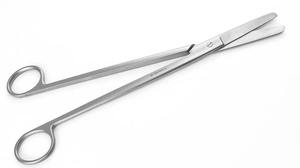 กรรไกรสเตนเลสแบบใช้แล้วทิ้งเครื่องมือผ่าตัดใช้ครั้งเดียว18ซม. - Product Image 3