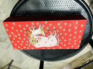 Elefantes de madera pintados a mano personalizados adecuados para tiendas de decoración del hogar para la reventa se pueden hacer en sus tamaños - Product Image 5