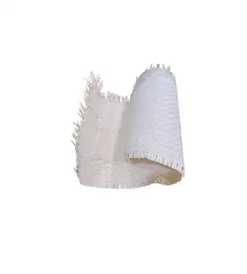 Gebleekt Wit Rotan Close Design Mesh Roll 15 Meter Lengte Voor Het Maken Van Rotan Handwerk Cadeau Souvenir Huis Tuin 99gd