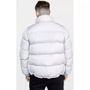 Chaqueta de burbujas para exteriores de color sólido diseño único hecho a medida de alta calidad al por mayor chaqueta de burbujas lavable chaqueta de burbujas para hombres - Product Image 3