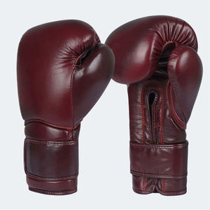 Premium Quality Comfortable High Quality Leather Boxing Gloves Custom Color Breathable <b>Hook</b> & Loop Closure Outdoor Training - Product Image 3