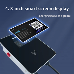 Nuevo Cargador de Vehículos Eléctricos Bidireccional de Nivel 2, 7.6, 9.6, 11.5kW, Tipo 1, Estación de Carga de CA Montada en la Pared, OCPP, Hogar Inteligente, Comercial, para Vehículos Eléctricos - Product Image 3