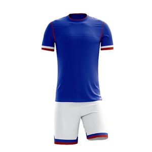 Squadra calcio Kit per gli uomini realizzati in tessuto traspirante con il nome del giocatore grafico personalizzato e Logo adatto per la pratica e giochi - Product Image 2