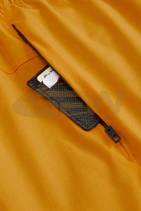 <b>Men's</b> Gym Fitness Training <b>Shorts</b> Quick Dry Summer Athletic Sports Mesh <b>With</b> Comfort Elastic Waistband and <b>Zipper</b> <b>Pockets</b> - Product Image 4