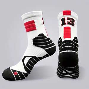 Wholesale Breathable Men Women Sport <b>Grip</b> Basketball Soccer Tennis Skate Anti-slip <b>Sock</b> - Product Image 3