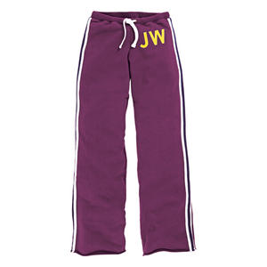 Pantalones de chándal de entrenamiento para mujer de alta calidad OEM 2025, estilo informal, lona frontal plana, características de invierno, logotipo personalizado, venta al por mayor - Product Image 1