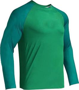 Camisa de Pesca de Manga Larga para Hombre, Estampado Verde, Protección Solar UPF 50, Anti-UV, Poliéster - Product Image 2