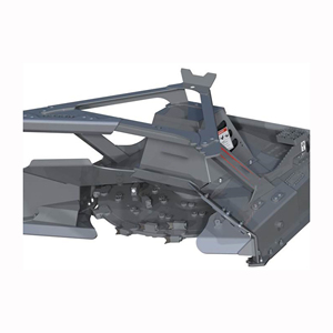 Pailleuse à disques à montage avant pour tracteur pour le contrôle de la végétation défrichage entraînement hydraulique couple élevé et coupe efficace - Product Image 4