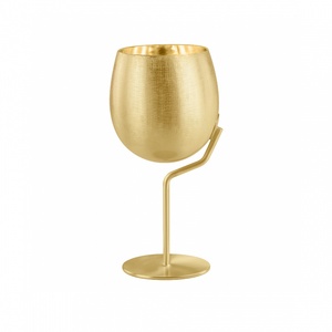Vaso de Cóctel de Latón y Cobre con Acabado de Vidrio Martillado, 300 ml, Hecho a Mano, de Lujo, para Restaurante, Bar, Hotel, Gran Venta - Product Image 3