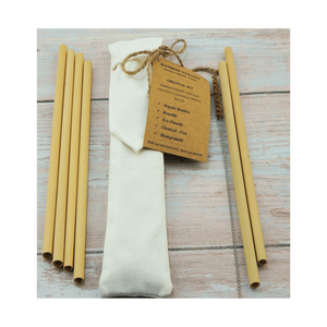 Pailles en bambou en vrac pour restaurants: rehaussez votre expérience culinaire écologique - Product Image 1