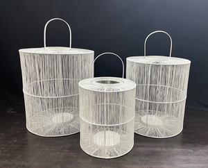 Handmade Stylish Iron <b>Candle</b> <b>Holder</b> and Jar 3 Different Sizes Trending <b>Lantern</b> for Home Decor Christmas Parties - Product Image 3