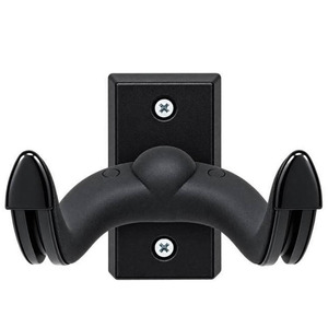 Soporte de Pared para Guitarra Lastvoice GDS-666BK Negro con Gancho Acolchado para Guitarras Acústicas, Eléctricas y Bajos - Product Image 3