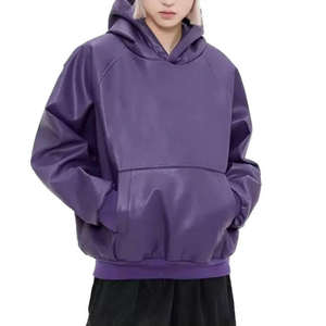 Sudadera con Capucha para Hombre, de Manga Larga, Gruesa, Holgada, 100% Algodón, de Invierno, de Alta Calidad, Fabricada a Medida - Product Image 4