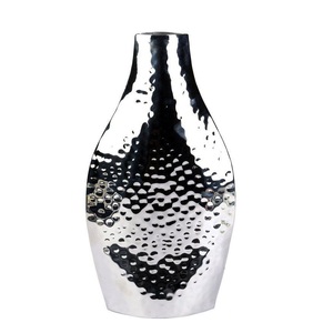Oferta de fábrica Jarrón de aluminio con macetas de metal con impresión personalizada y decoración de mesa de centro de maceta - Product Image 4