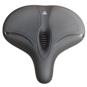 Selle de vélo confortable en gel, universelle, large 34 cm, pour vélos de route, unisexe, adultes, STOCK UE - Product Image 1