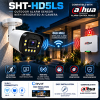 Caméra de sécurité IP PoE Wi-Fi intégrée avec capteur SHT-HD5LS