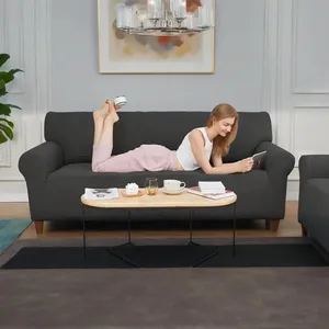 Jacquard Stretch Modern Polyester Couch bezug Universal Sofa bezüge Hund Katze Haustiere Freundliche wasch bare Sofa Schon bezüge - Product Image 6