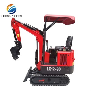 Mini pelle 3-6 tonnes construction pelle sur chenilles Doosan moteur Kyb cylindre hydraulique Atlas faire Laidong moteur pompe boîte de vitesses - Product Image 5