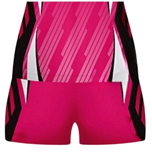 ชุดยูนิฟอร์มวอลเลย์บอลพิมพ์ลายแบบซับลิเมชั่นสำหรับผู้หญิง ไซส์ผู้ใหญ่ / ผลิตจากวัสดุโพลีเอสเตอร์ 100% - Product Image 6