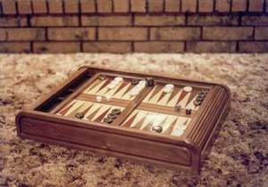 Superior Wooden <b>Backgammon</b> <b>Set</b> Handcrafted with Smooth Finish Low MOQ - Product Image 2