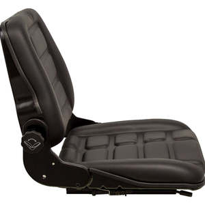 Asiento compacto para tractor con horquillas, cortacésped y cargador, con rieles deslizantes - Product Image 6