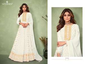 Robe de mariée de qualité export, robes de mariée, salwar kameez, robes de soirée indiennes, robe Anarkali, prix bas, Inde - Product Image 3