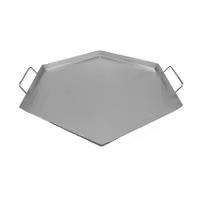 Plateau rond de service de haute qualité en marbre avec poignée pour hôtel, restaurant et événements à prix avantageux - Product Image 6