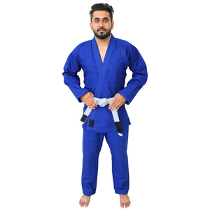 Haute qualité bleu sur mesure BJJ Kimono hommes professionnel Jiu Jitsu costume Pakistan BJJ Gis karaté Arts martiaux ensembles - Product Image 2