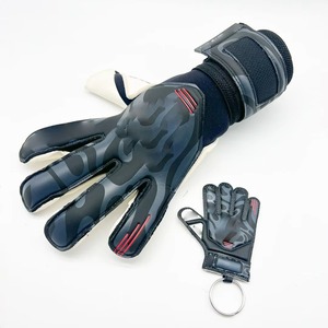 Gants de gardien de but de football professionnel unisexe avec logo personnalisé en latex de protection de football extérieur OEM - Product Image 6