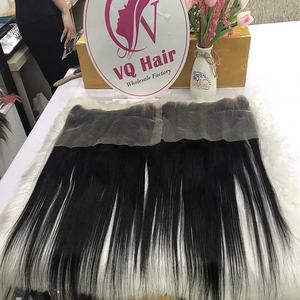 Fermeture frontale en dentelle HD 13x4 13x6 360, cheveux humains vierges vietnamiens, dentelle transparente, fermeture frontale en dentelle 2x6 4x4 5x5 6x6 - Product Image 5