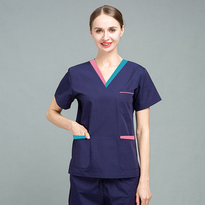 Prezzo all'ingrosso OEM Custom Private Label Stretch scrub alla rinfusa uniforme da infermieristica all'ingrosso uniforme ospedaliera - Product Image 3