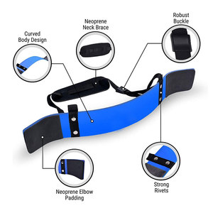 Vente en gros Fitness Biceps Curl Arm Blaster Gym Training Workout Musculation Muscles Plaque de soutien - Product Image 2